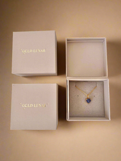 December Birthstone Chain Necklace-2