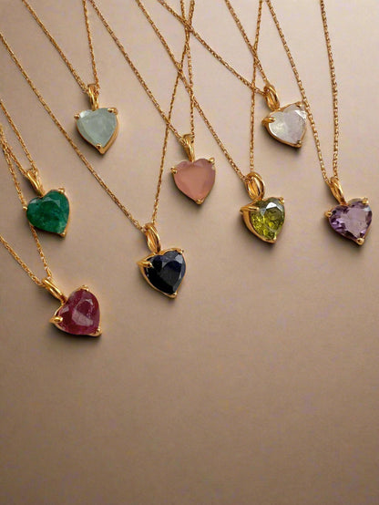 December Birthstone Chain Necklace-3