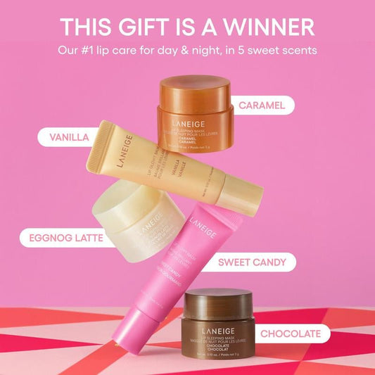 Laneige Midnight Minis, Hydrating, Lip Care Gift Set - go2shop