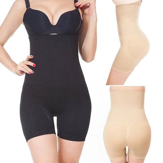 Super Higher Power Compression Tummy and Thigh Control High Waist Trainer Body Shapers Slimming Shapewear Pants - go2shop