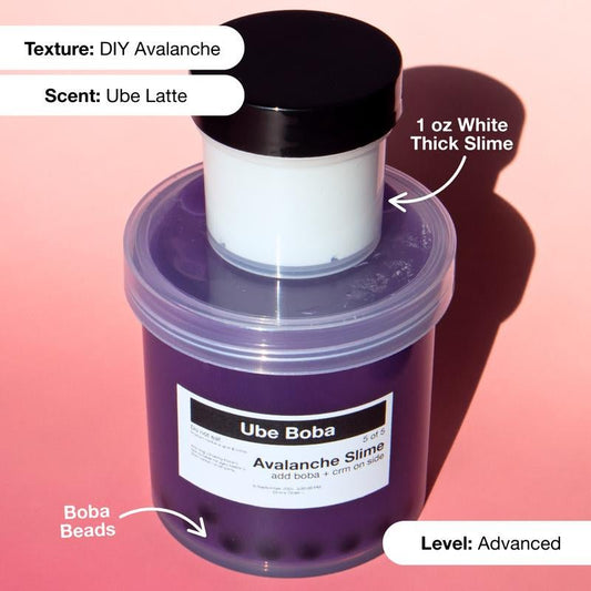Ube Boba - OG Slimes 7 Oz DIY Avalanche Slime - go2shop