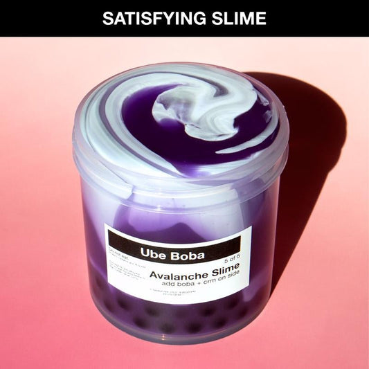 Ube Boba - OG Slimes 7 Oz DIY Avalanche Slime - go2shop